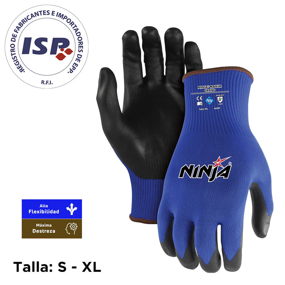 GUANTES DE SEGURIDAD NINJA GRAND 1