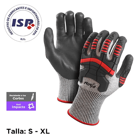 GUANTES DE SEGURIDAD NINJA HERO