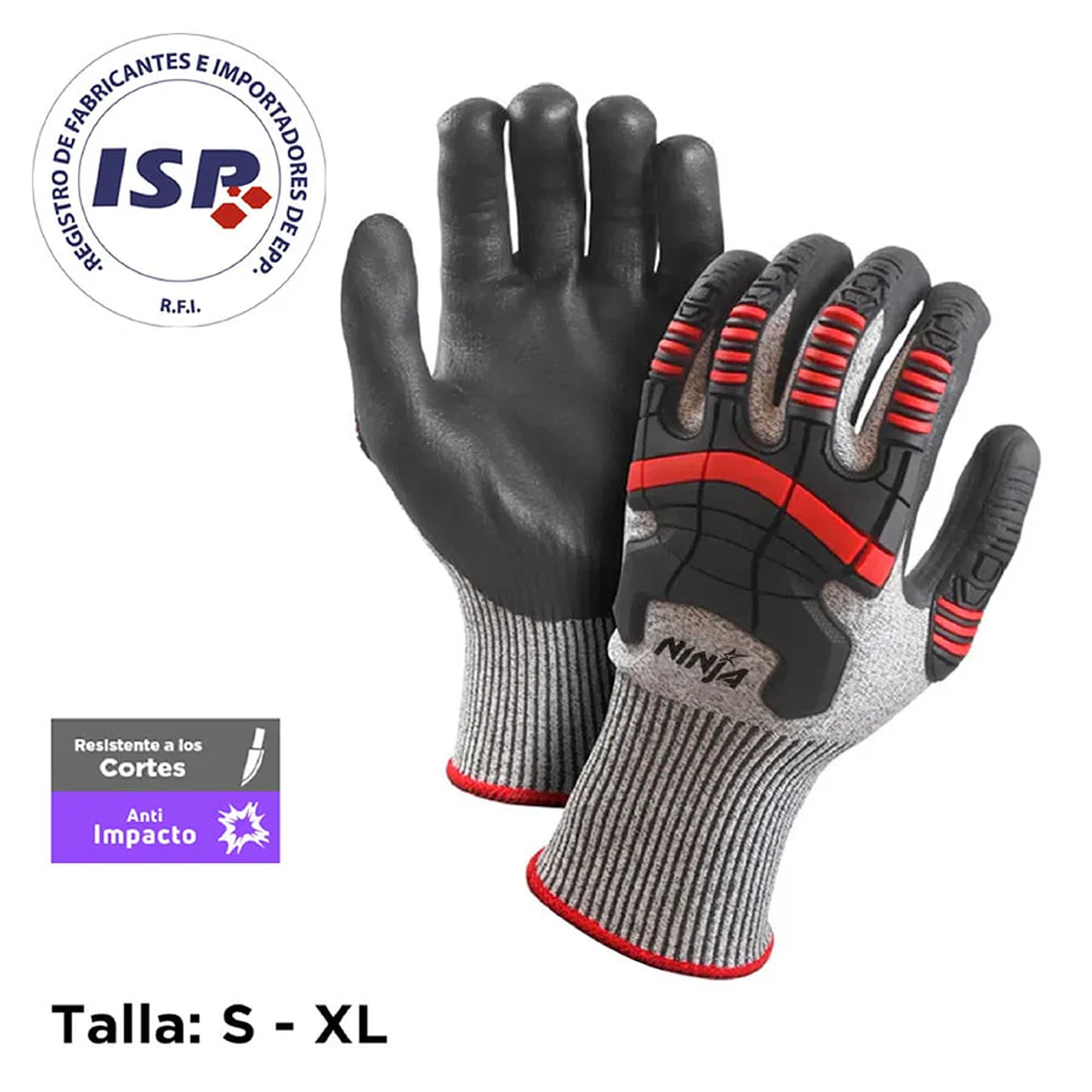 GUANTES DE SEGURIDAD NINJA HERO 1