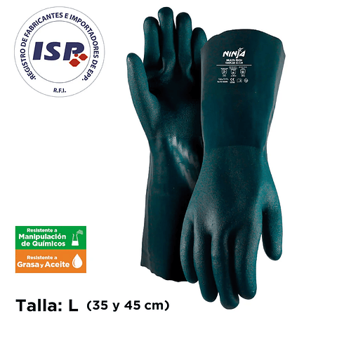 GUANTES NINJA TEMPLAR (35 Y 45 CM)