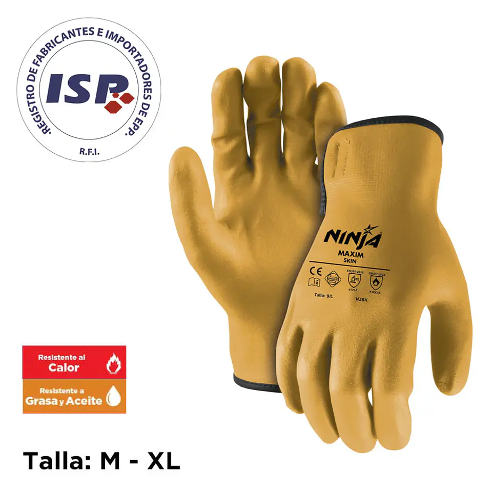 GUANTES DE SEGURIDAD NINJA SKIN 1