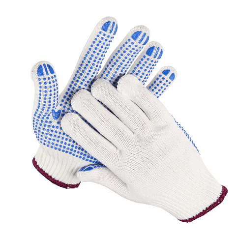 GUANTE DE SEGURIDAD APRO HILO 5 HEBRAS PIGMENTADO PROFESIONAL CRUDO