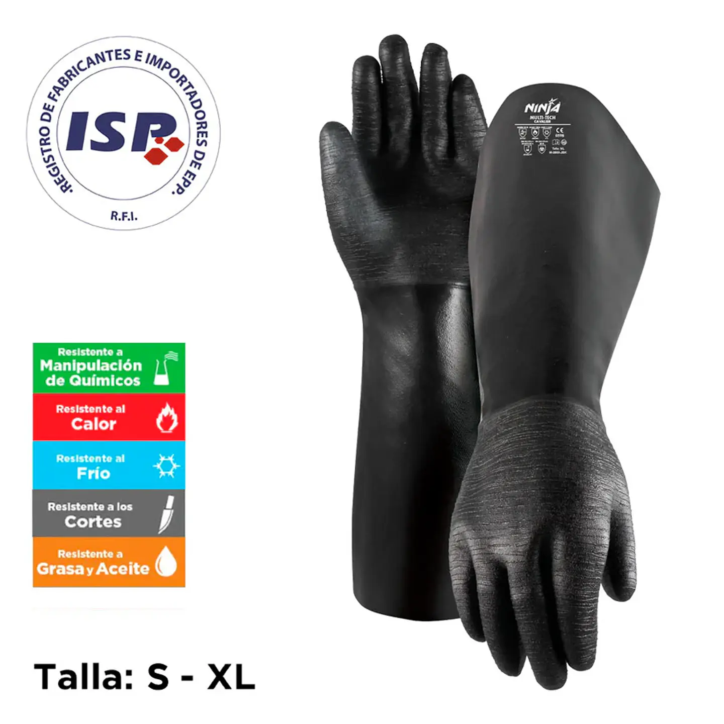 GUANTES DE SEGURIDAD NINJA CAVALIER 1
