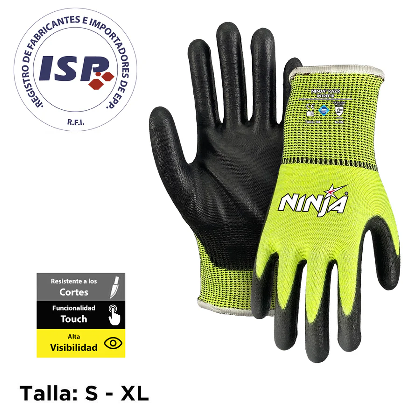GUANTE DE SEGURIDAD NINJA RAZR INTREPID 1