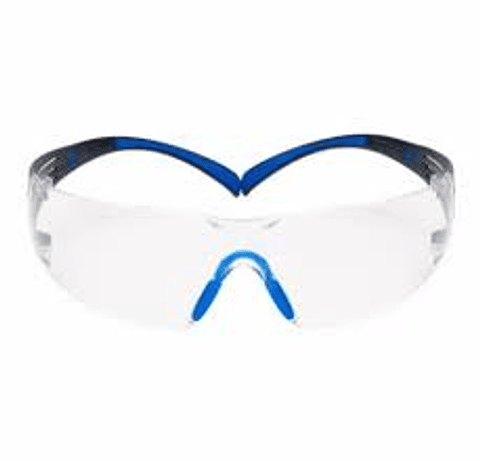 LENTE DE SEGURIDAD 3M SECUREFIT CON ANTIEMPAÑANTE SCOTCHGARD SELLADO GRIS