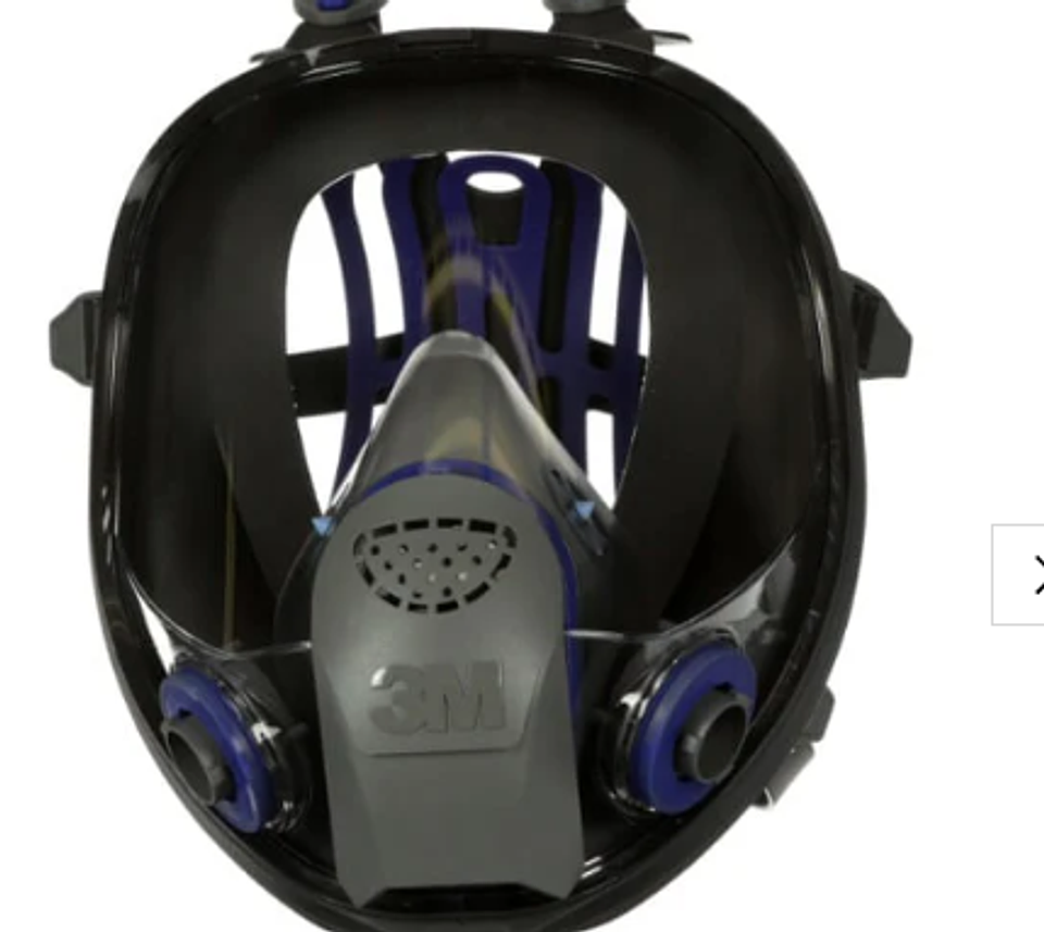 RESPIRADOR DE SEGURIDAD 3M ROSTRO COMPLETO FF-400 1