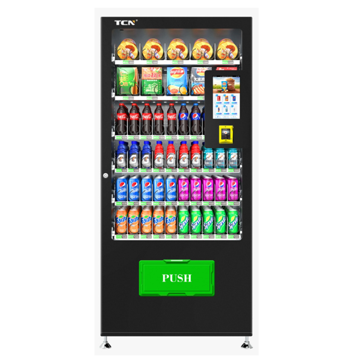 Máquina vending snacks y bebidas TCN-CSC-10N(V10) 1
