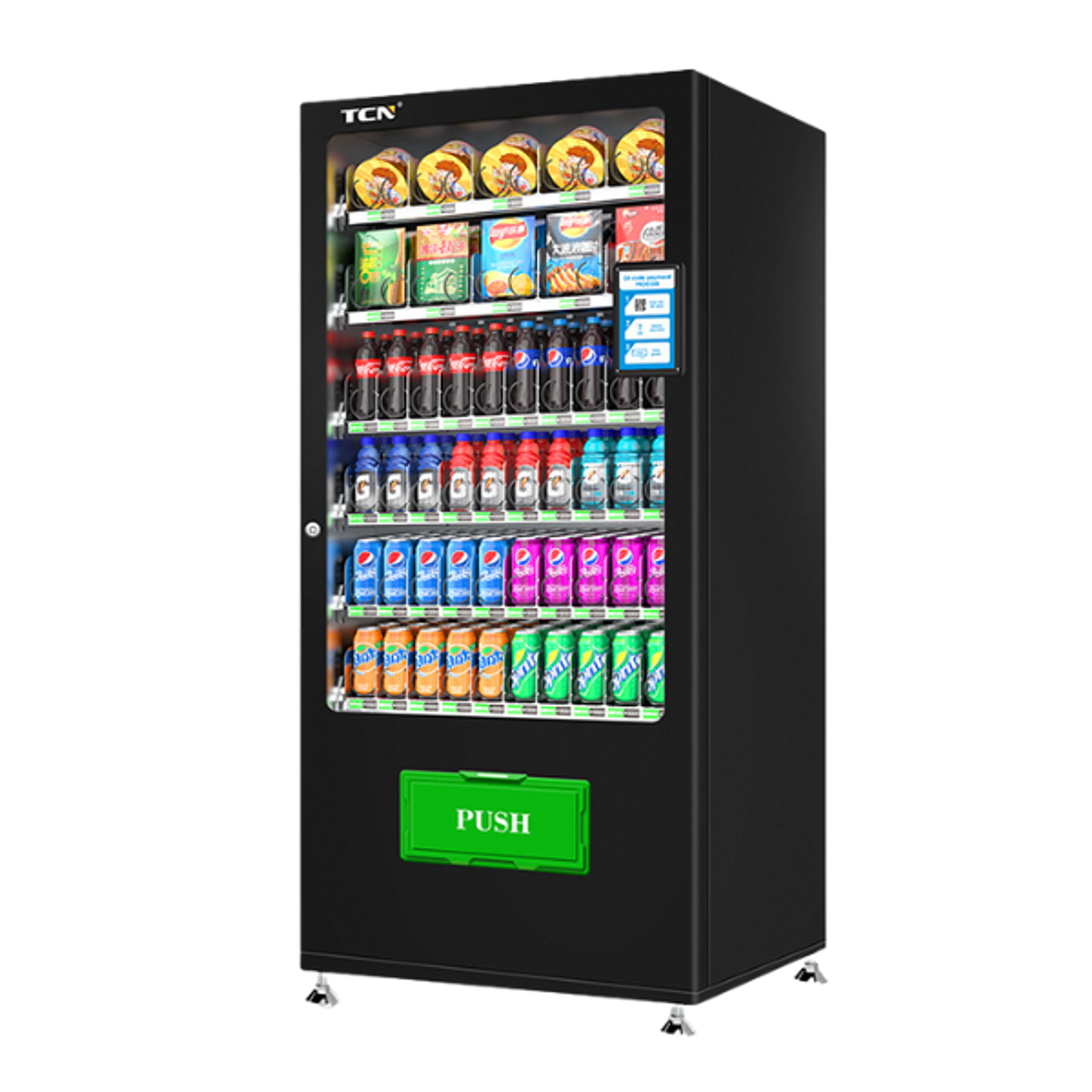 Máquina vending snacks y bebidas TCN-CSC-10N(V10) 3