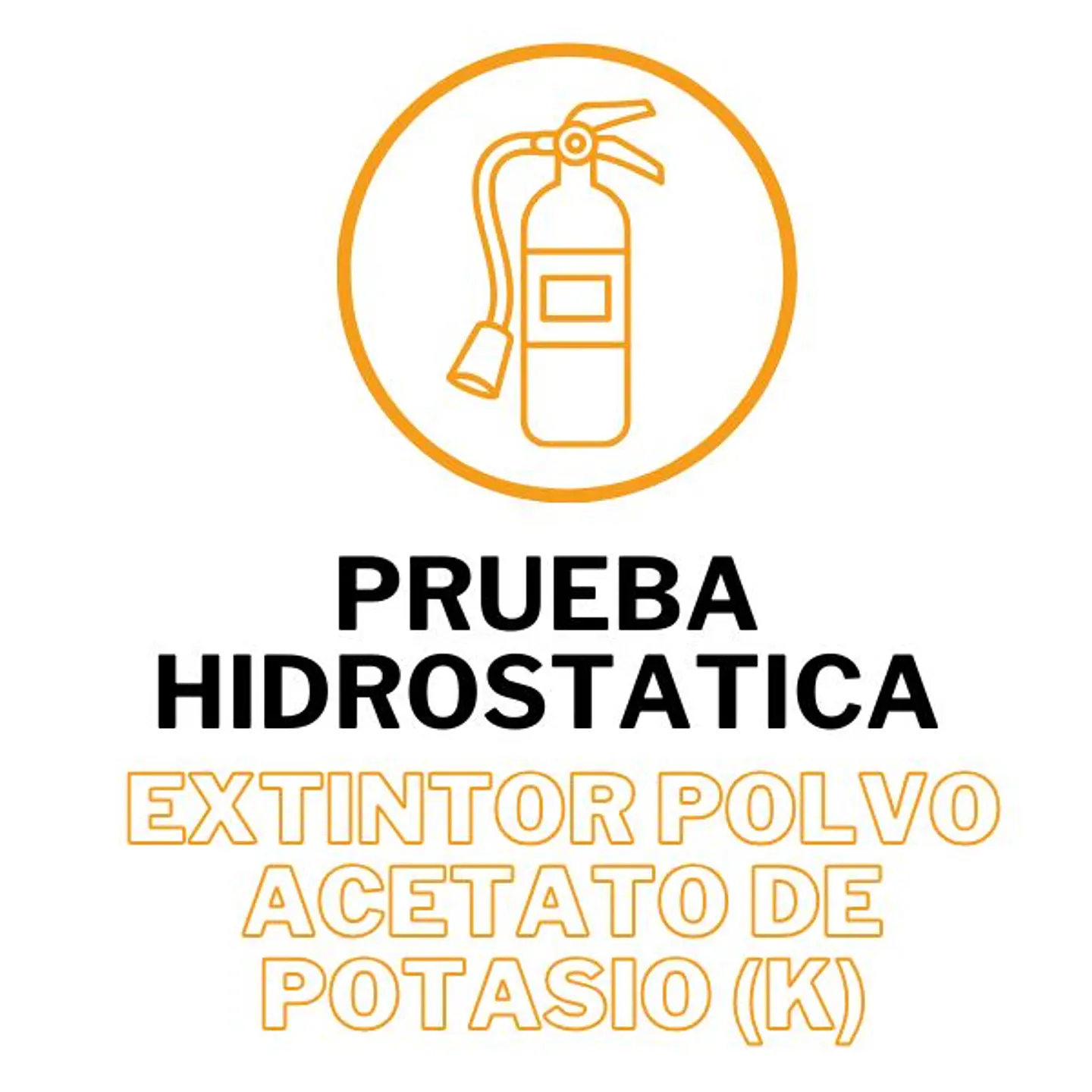 Prueba hidrostática extintor K 1