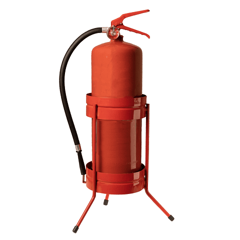 Soporte trípode extintor Polvo 