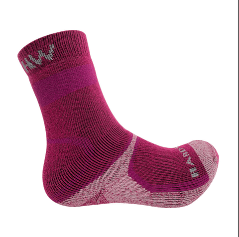 CALCETIN CON COBRE ANTIBACTERIANO 35% LANA HW BURDEO MUJER