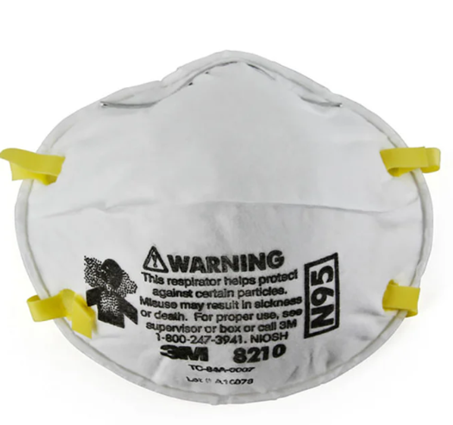 Respirador de Seguridad 3M N95 8210 (20 U) 2