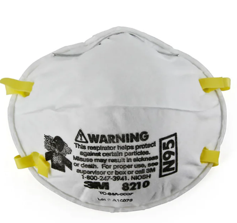 Respirador de Seguridad 3M N95 8210 (20 U) 2