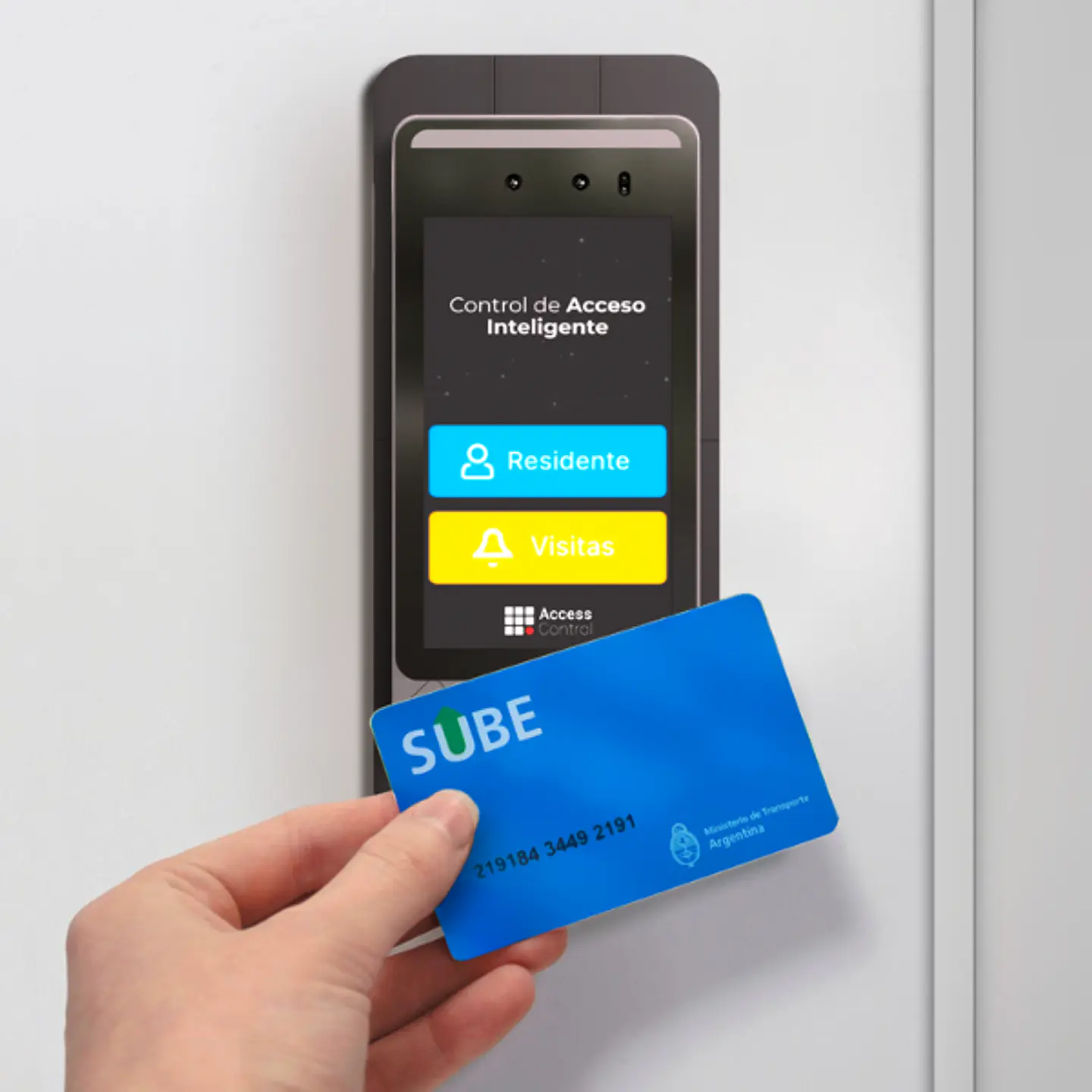 Control de Acceso Inteligente 4 Niveles de Seguridad 7