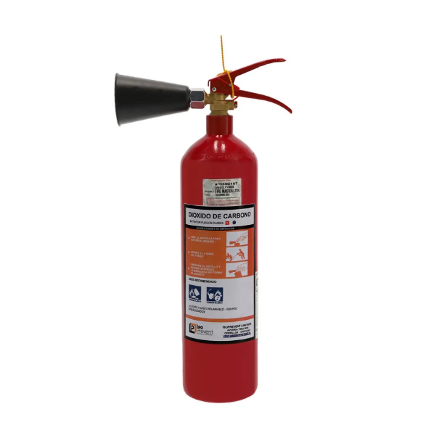 Recarga extintor 2 Kilos CO2 ( RC2 ) 1