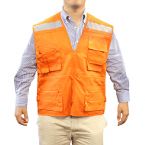 Chaleco Geólogo Poplin C/Cinta