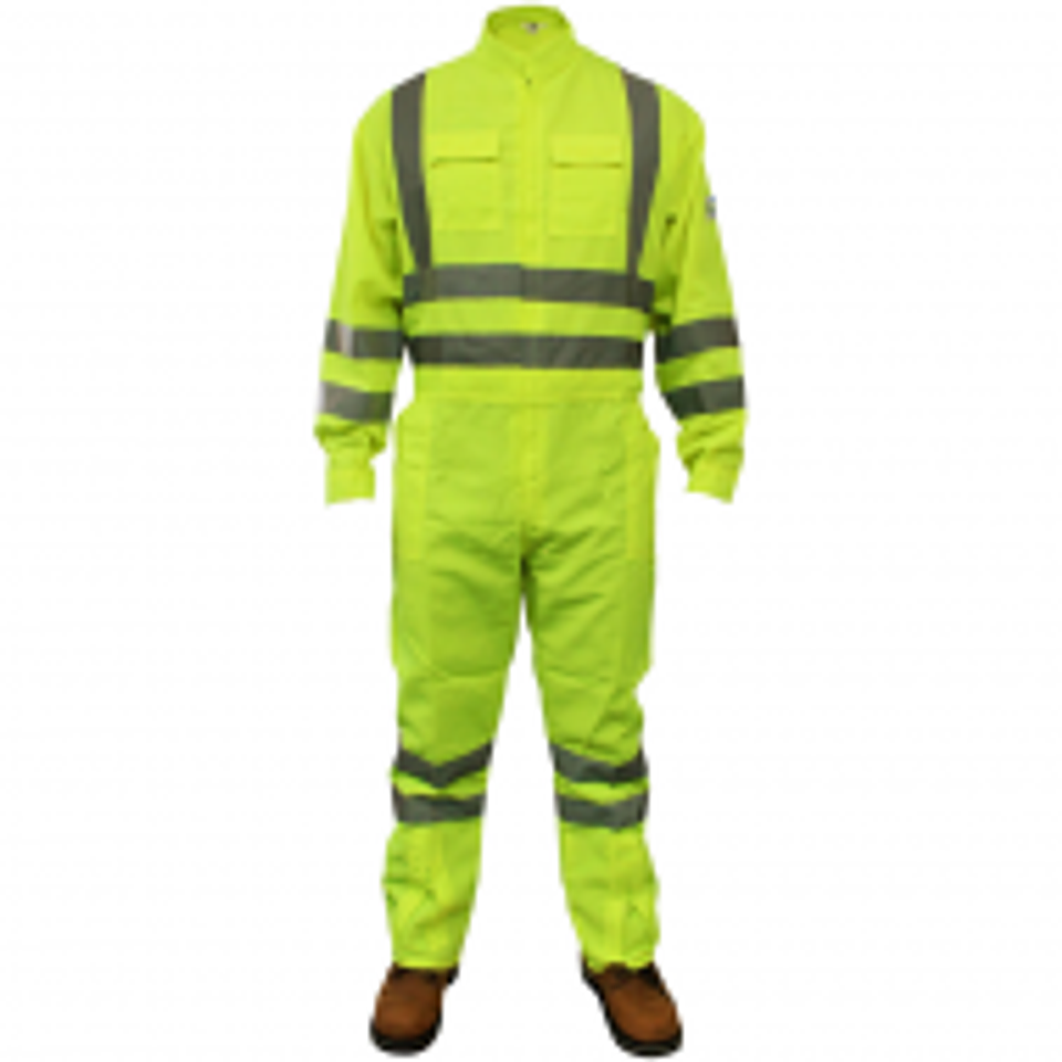 OVEROL REFLECTIVO AMARILLO FLUOR 1