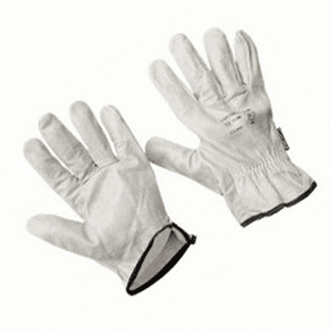 Guante cabritilla forrado
