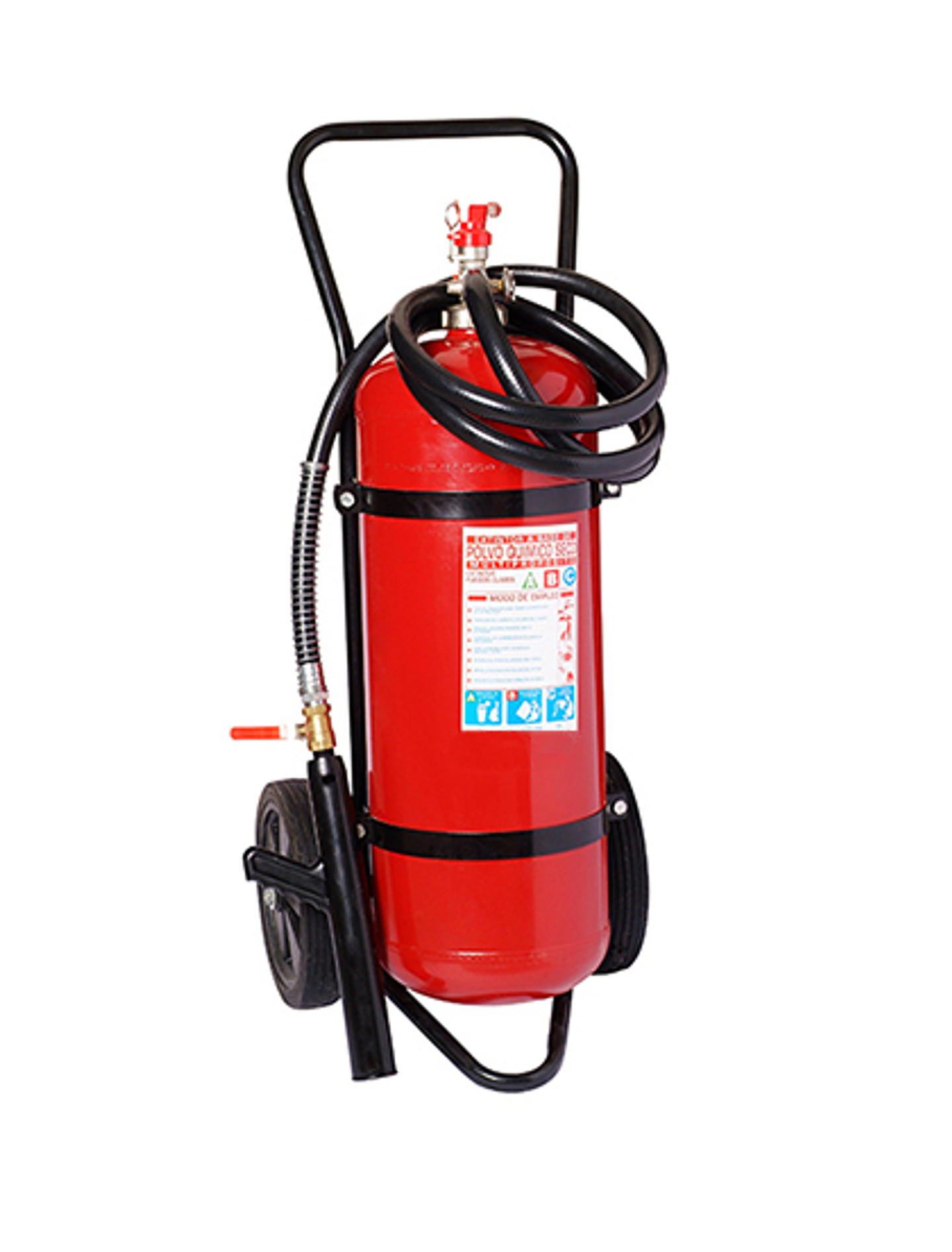 Carro Extintor PQS 25 Kilos (P25) 4