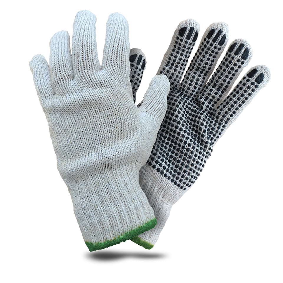 Guante algodón pigmentado 4 hebras 1