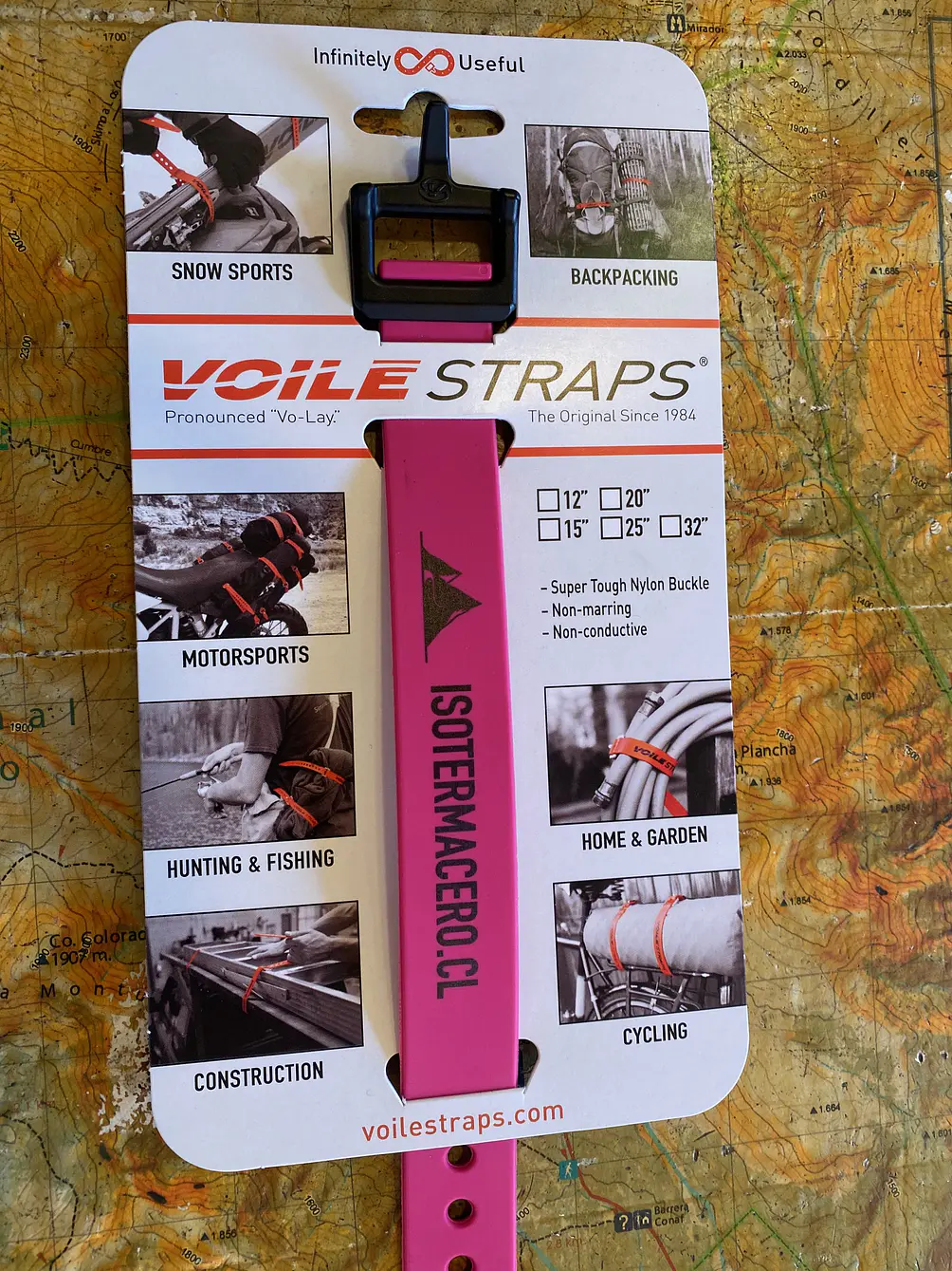 Strap Voile Rosado Isoterma 20