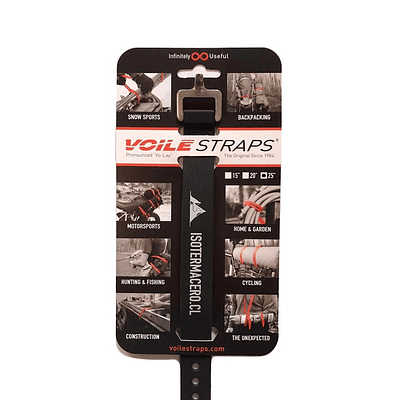 Strap Voile Negro Isoterma 25"