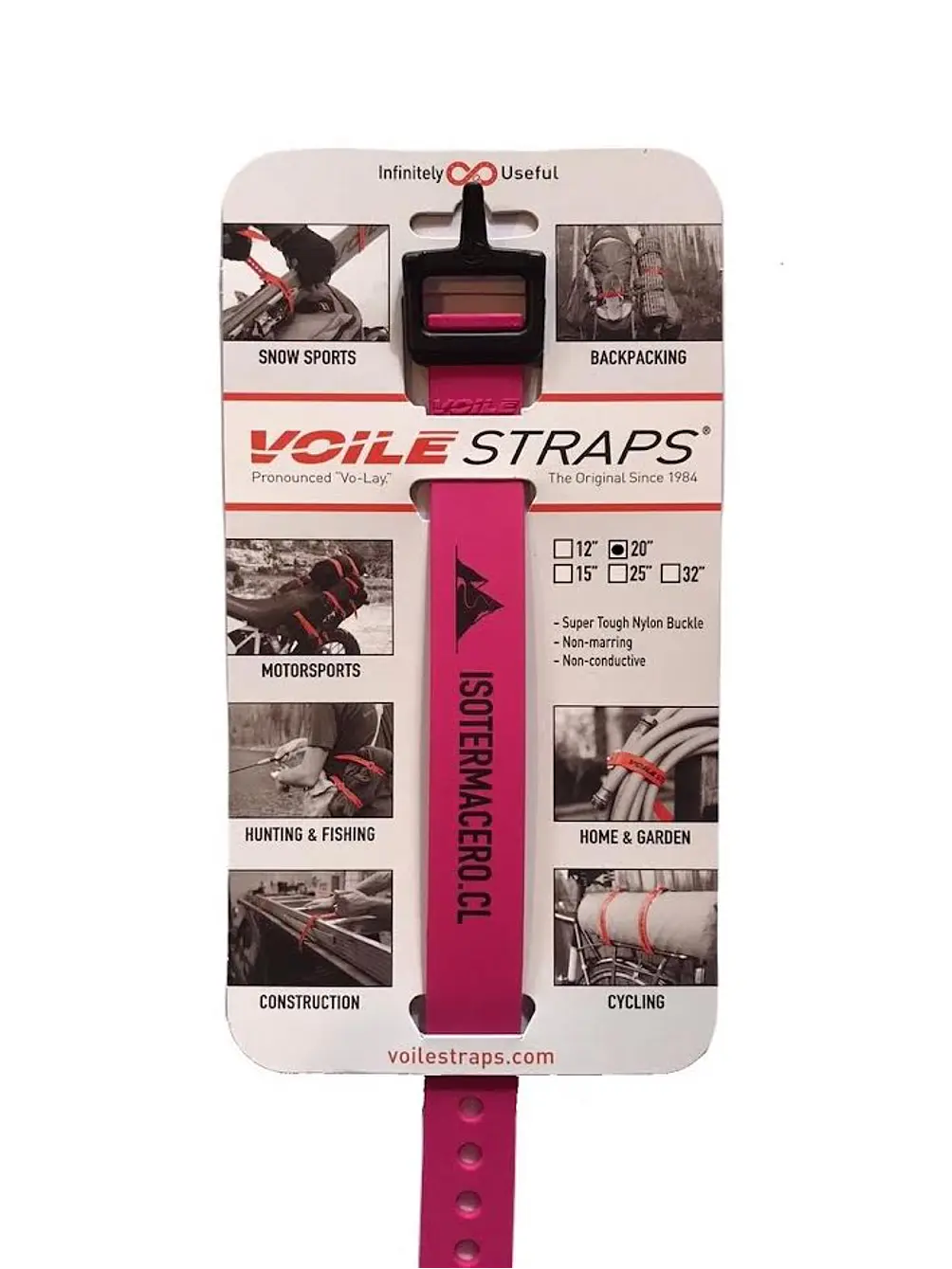Strap Voile Rosado Isoterma 20