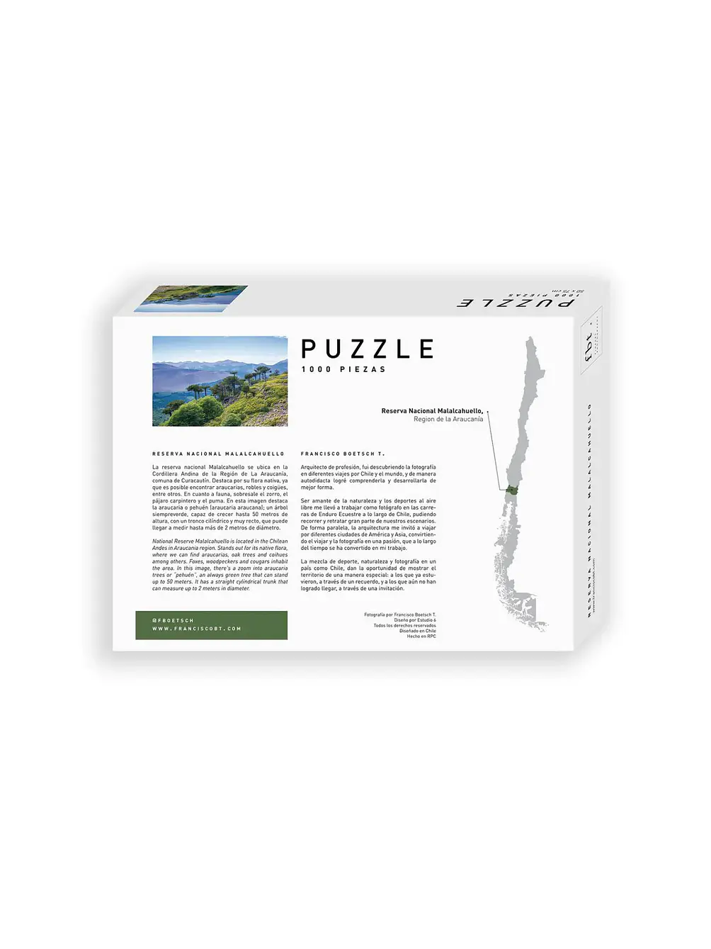 Puzzle Reserva Nacional Malalcahuello FBT 2