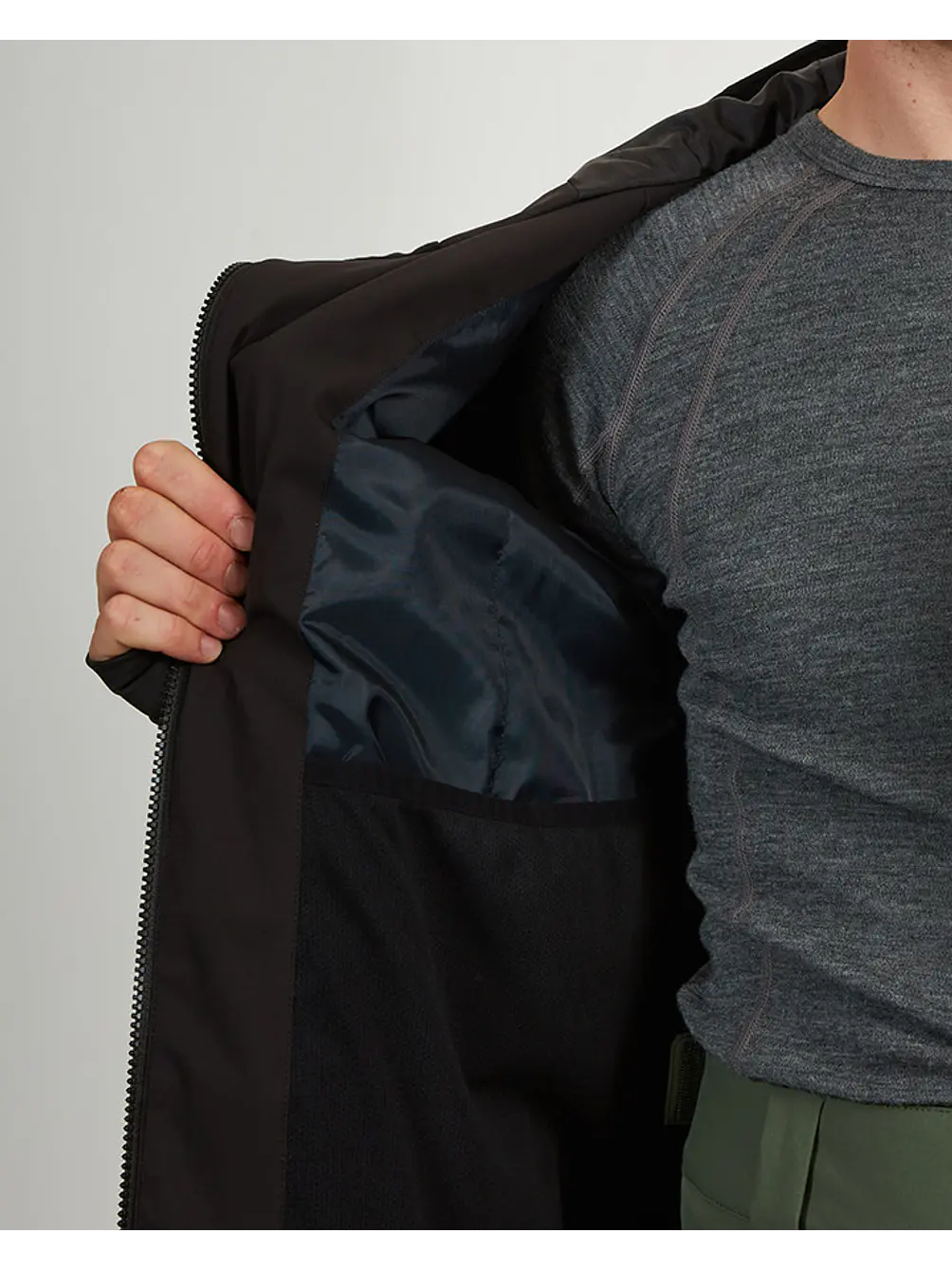 Chaqueta Técnica Ridge Line MerinoLite BLK XTM 14