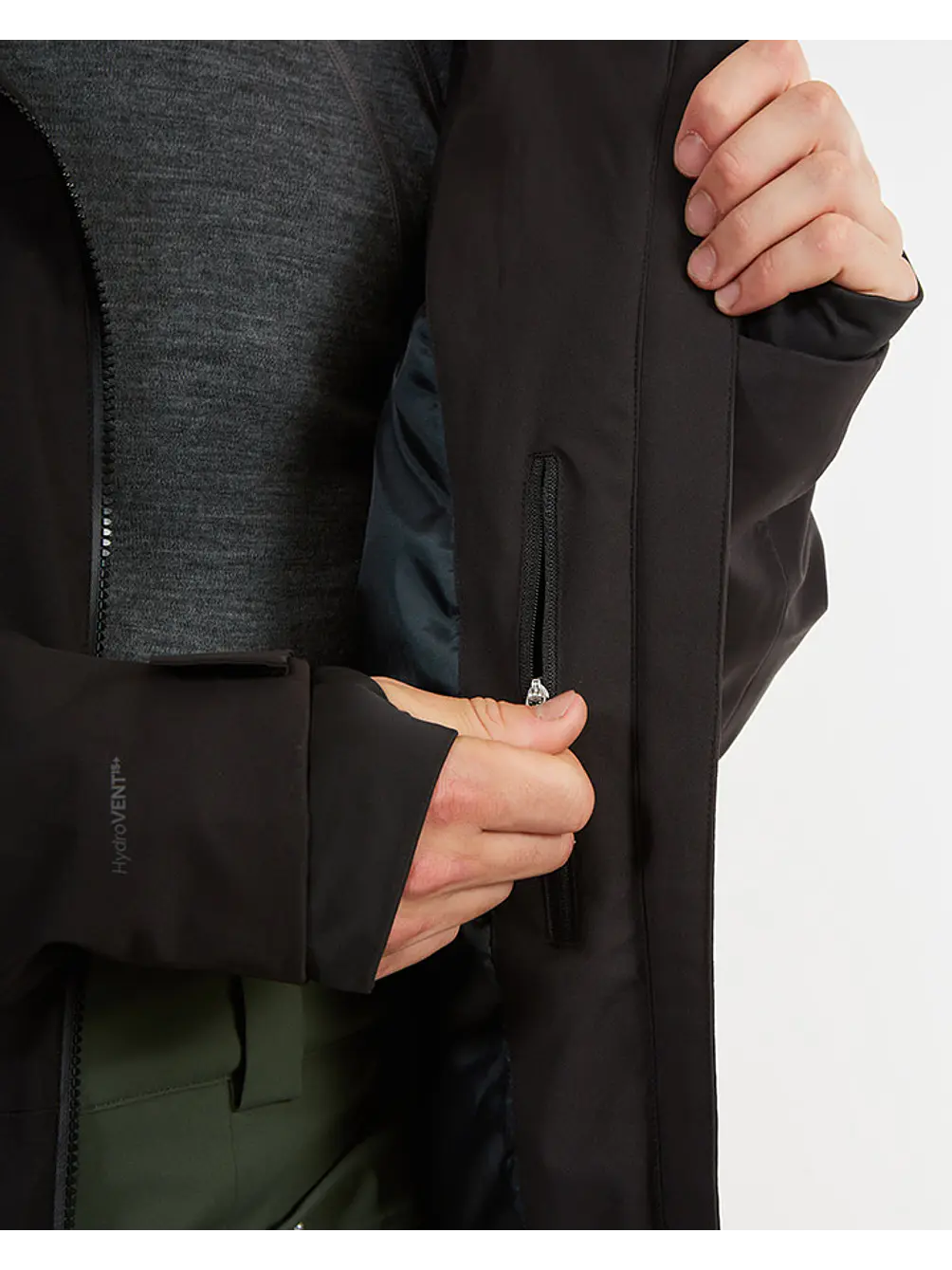 Chaqueta Técnica Ridge Line MerinoLite BLK XTM 15