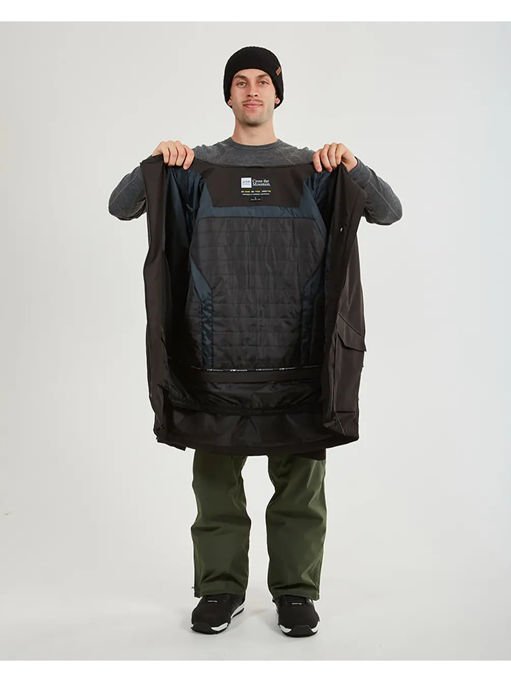 Chaqueta Técnica Ridge Line MerinoLite BLK XTM 16