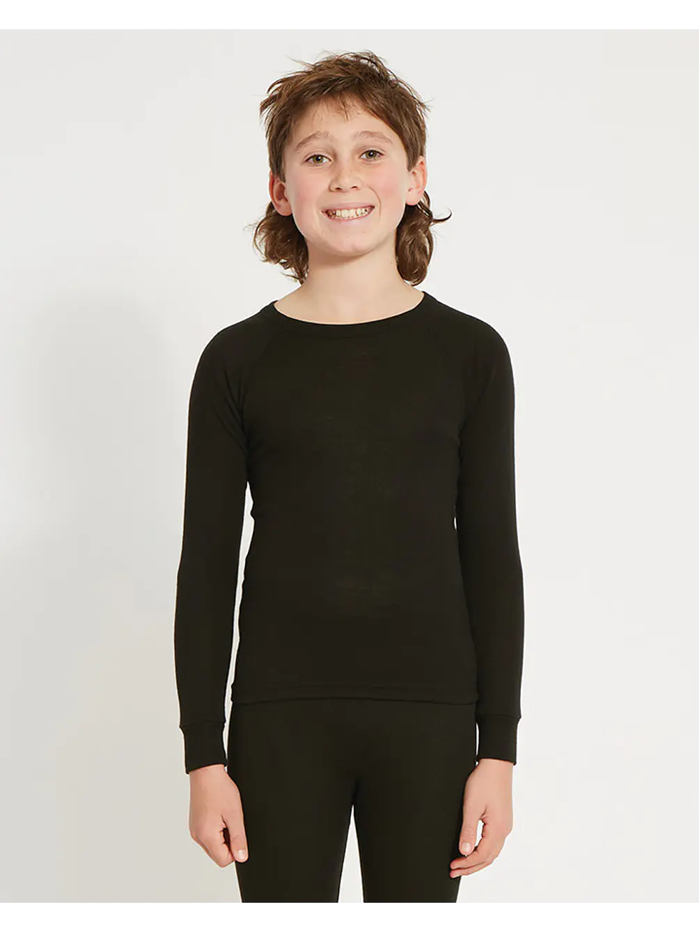 Polera Primera Capa Kids Heatflex Top BLK XTM 1
