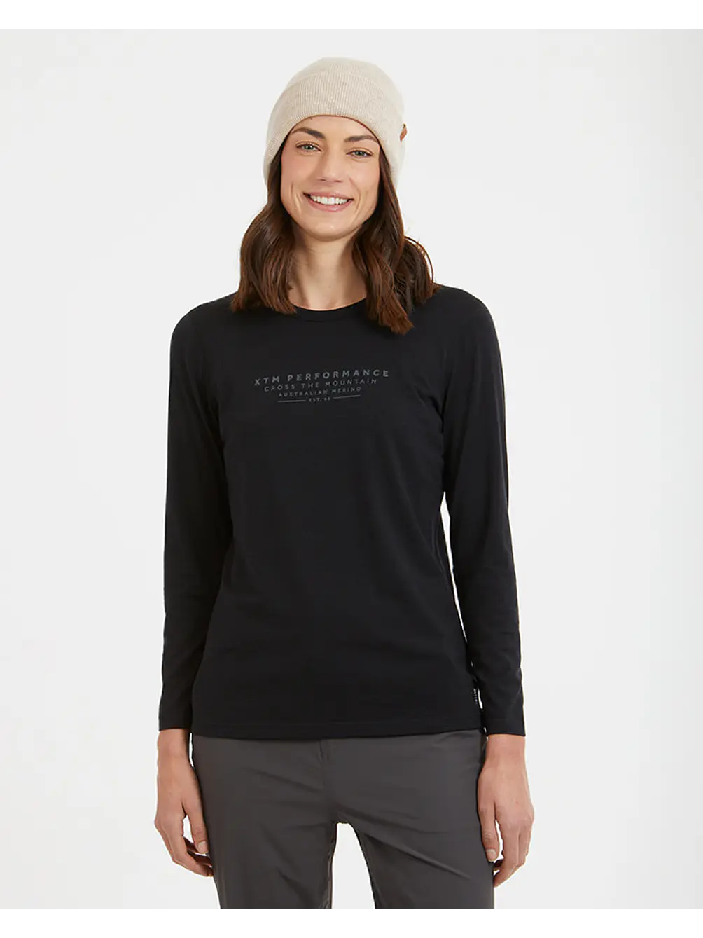 Polera Manga Larga Mujer Merino Adventure 170 XTM 1