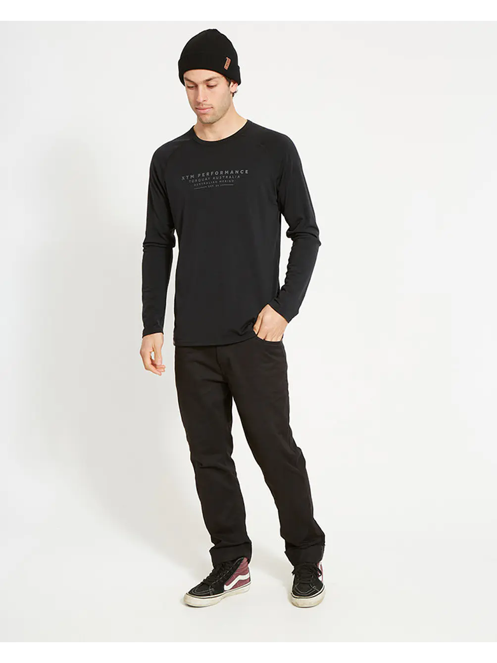 Polera Manga Larga Hombre Adventure170 Merino TOP XTM 3
