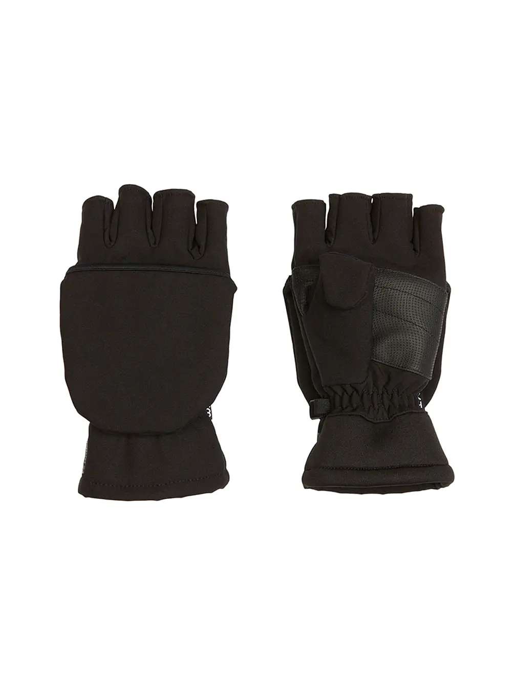 Guantes Tease Convertible Softshell BLK XTM  2