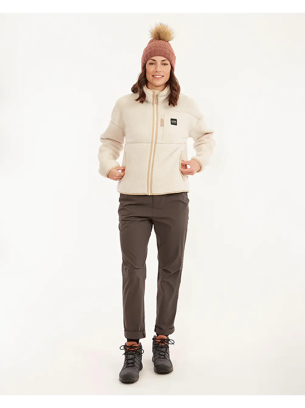 Polar Mujer Banksia Sherpa Fleece Jacket XTM 3