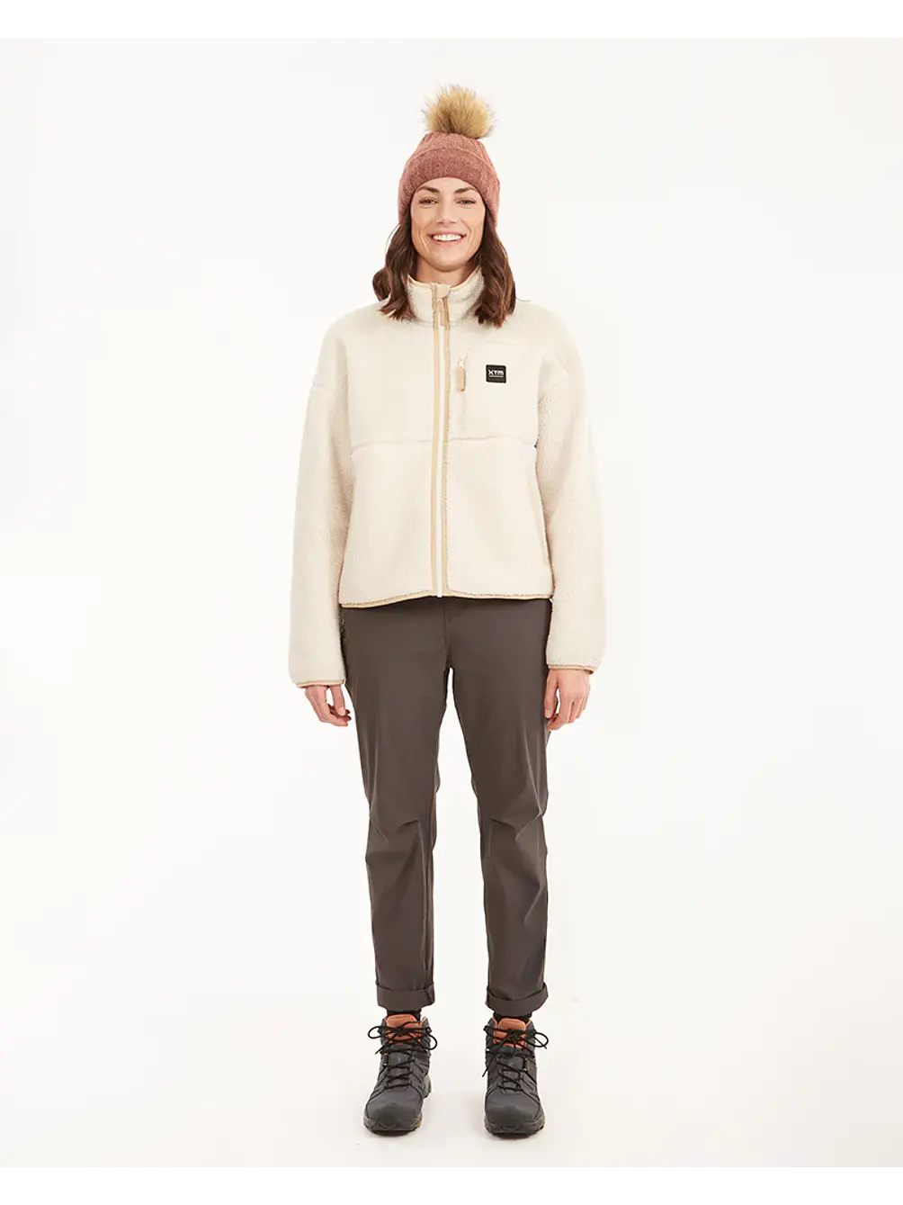 Polar Mujer Banksia Sherpa Fleece Jacket XTM 4