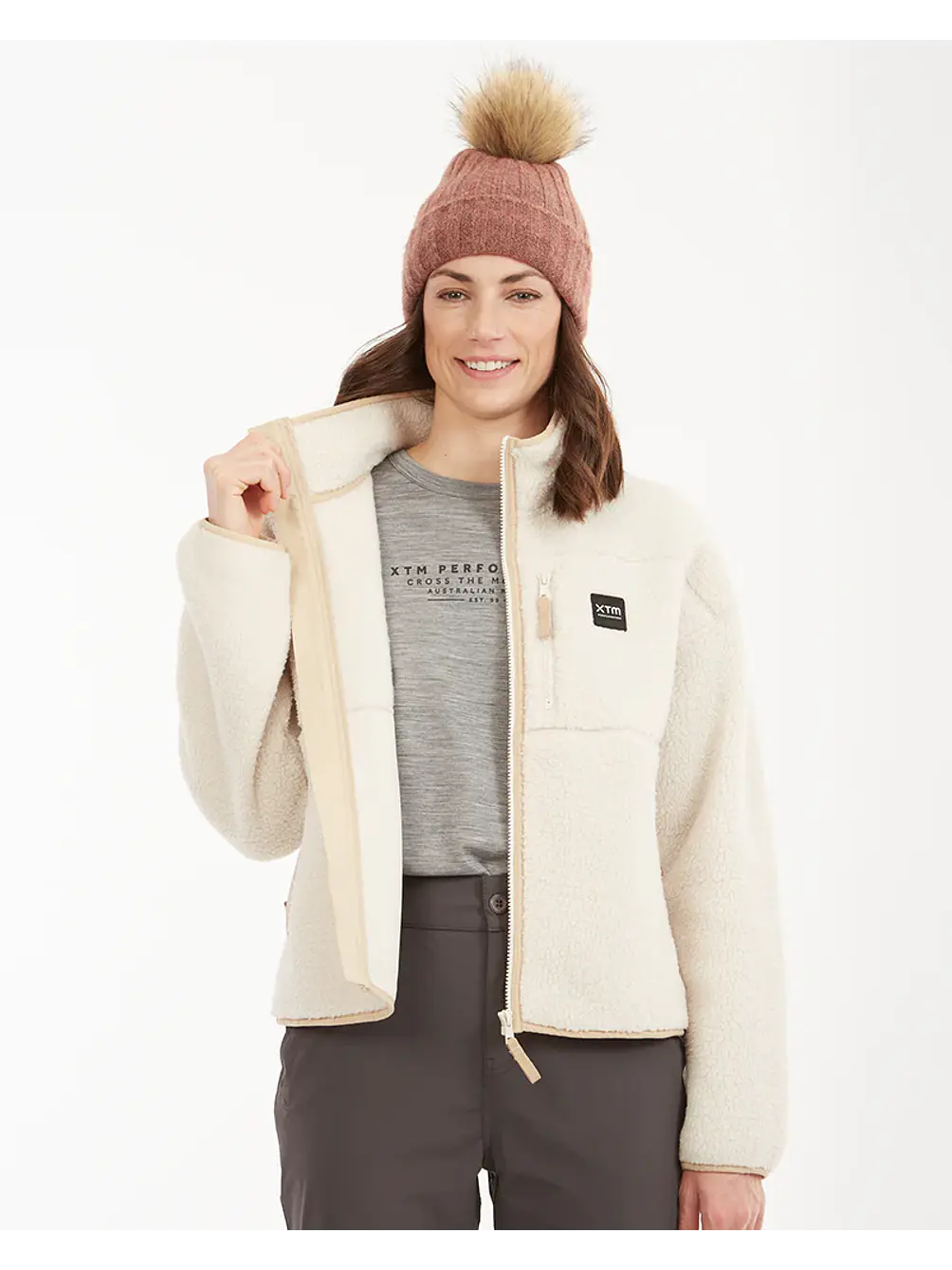 Polar Mujer Banksia Sherpa Fleece Jacket XTM 8