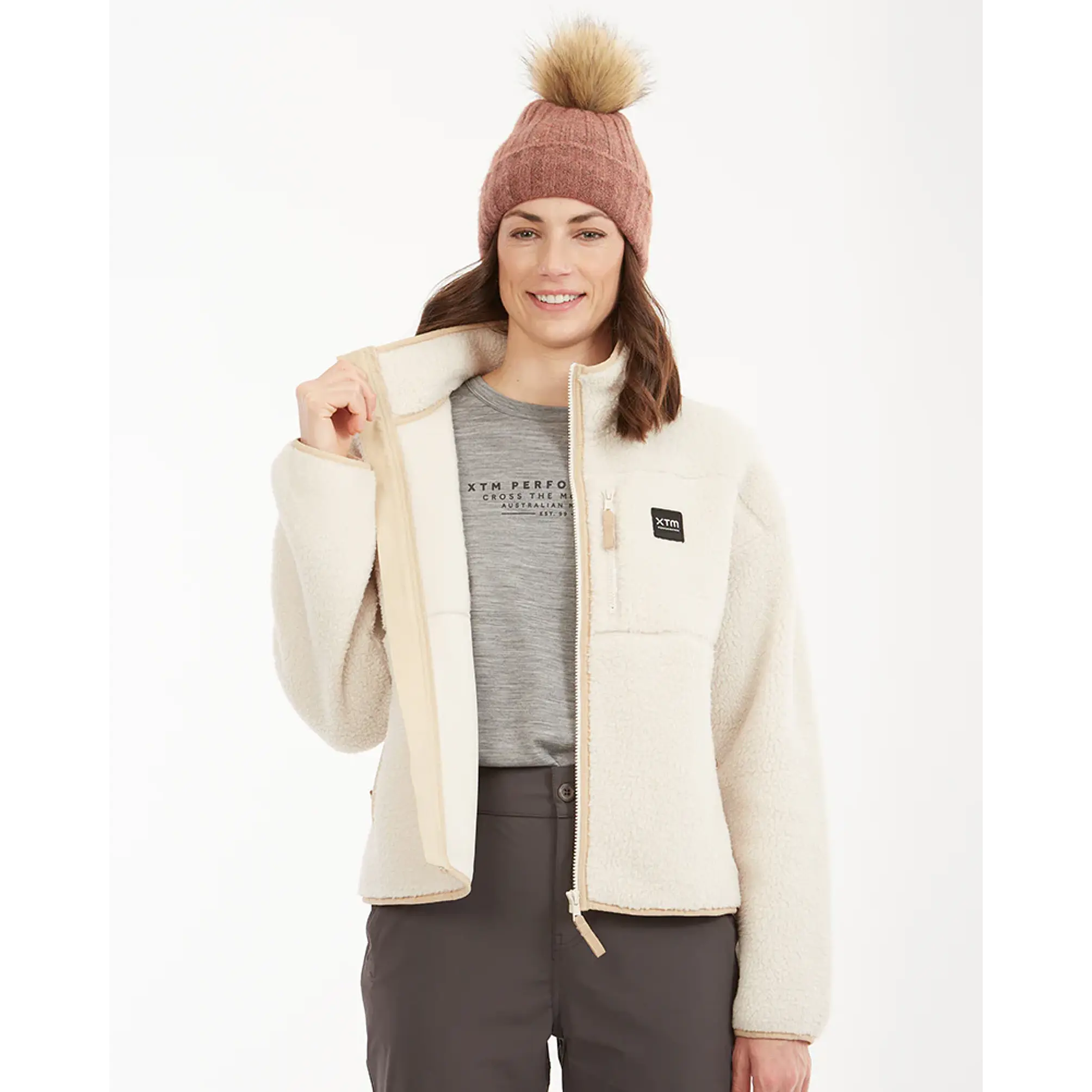 Polar Mujer Banksia Sherpa Fleece Jacket XTM 8