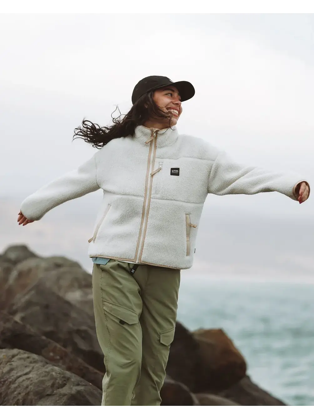 Polar Mujer Banksia Sherpa Fleece Jacket XTM 10