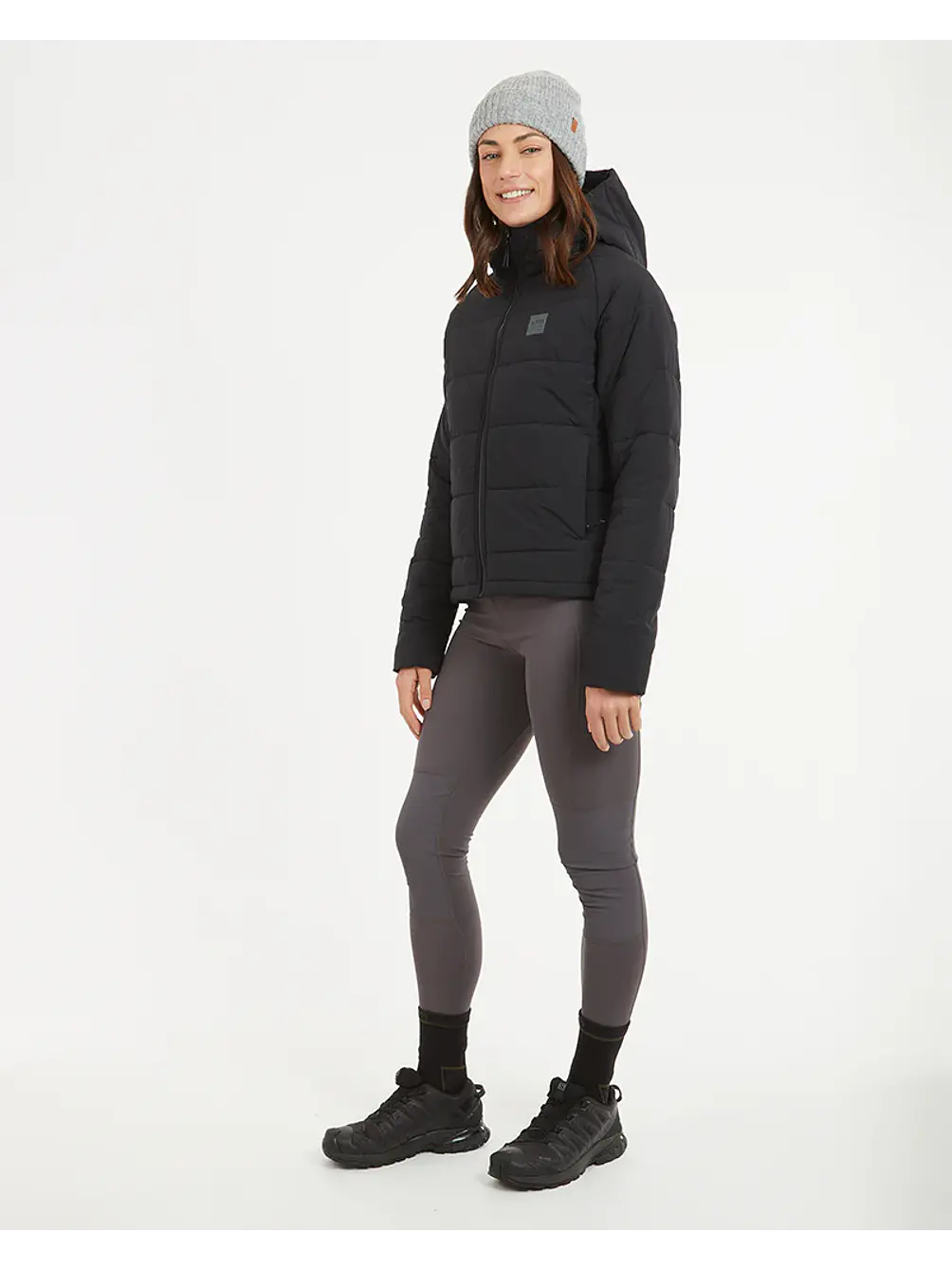 Chaqueta Mujer WOOLXLOFT Insulated Puffer Black XTM 2