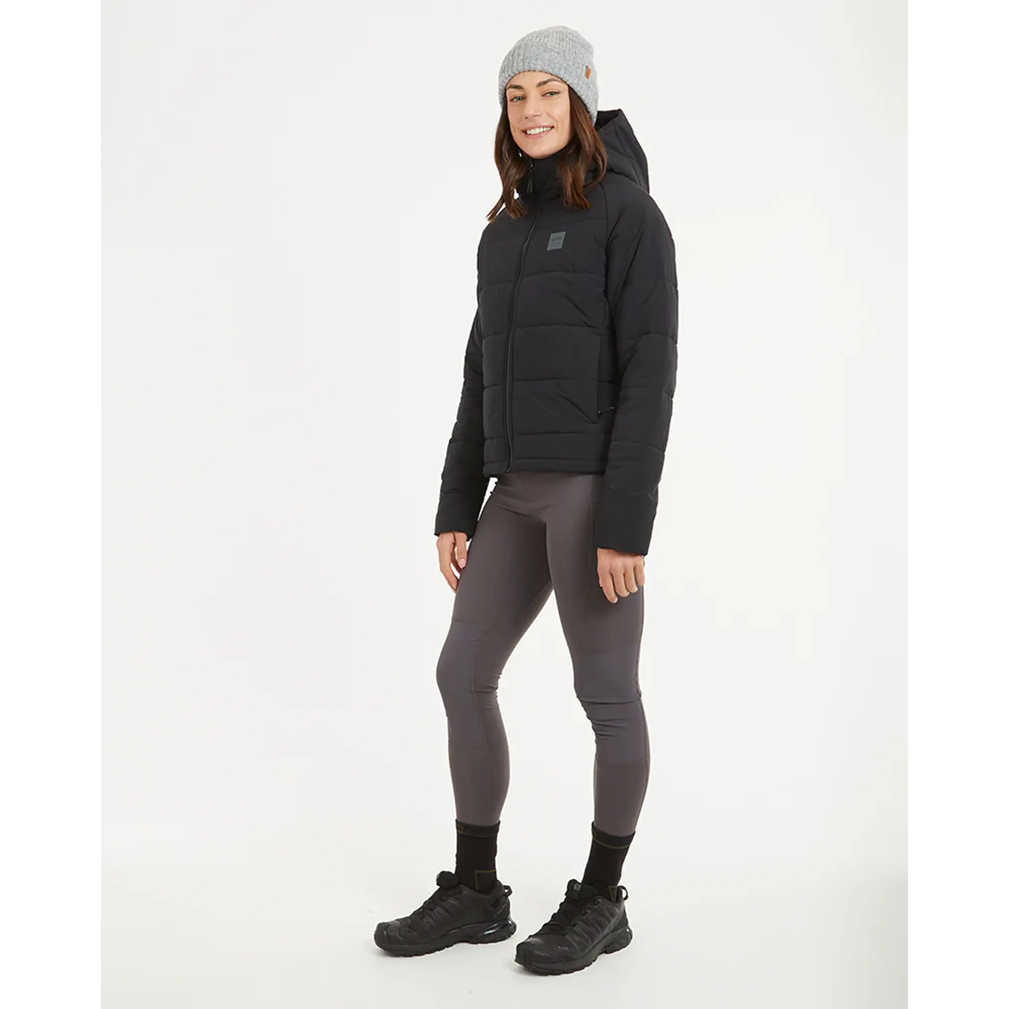 Chaqueta Mujer WOOLXLOFT Insulated Puffer Black XTM 2