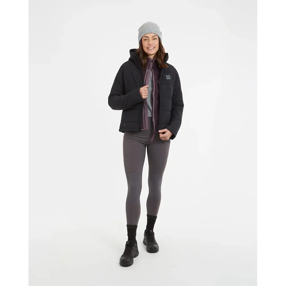 Chaqueta Mujer WOOLXLOFT Insulated Puffer Black XTM 4