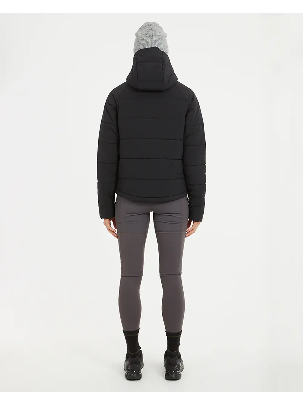 Chaqueta Mujer WOOLXLOFT Insulated Puffer Black XTM 5