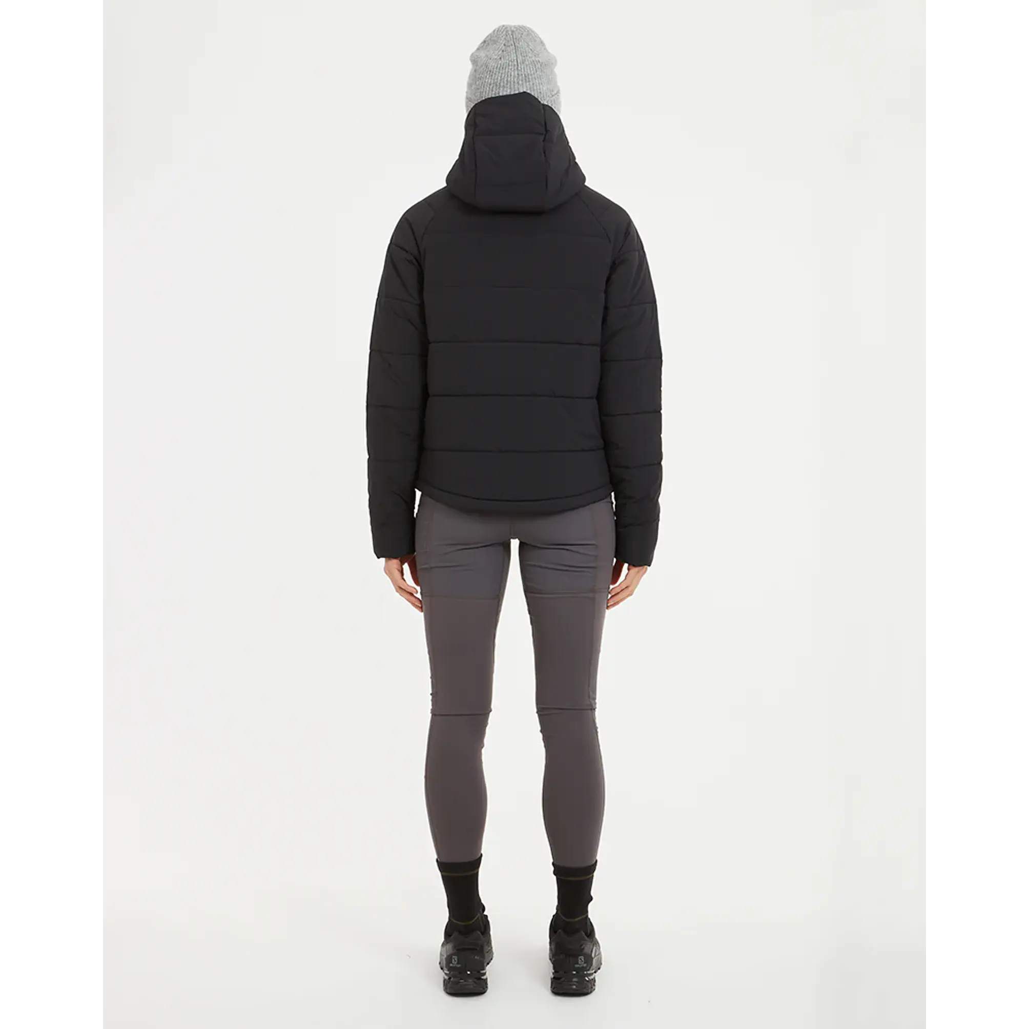 Chaqueta Mujer WOOLXLOFT Insulated Puffer Black XTM 5