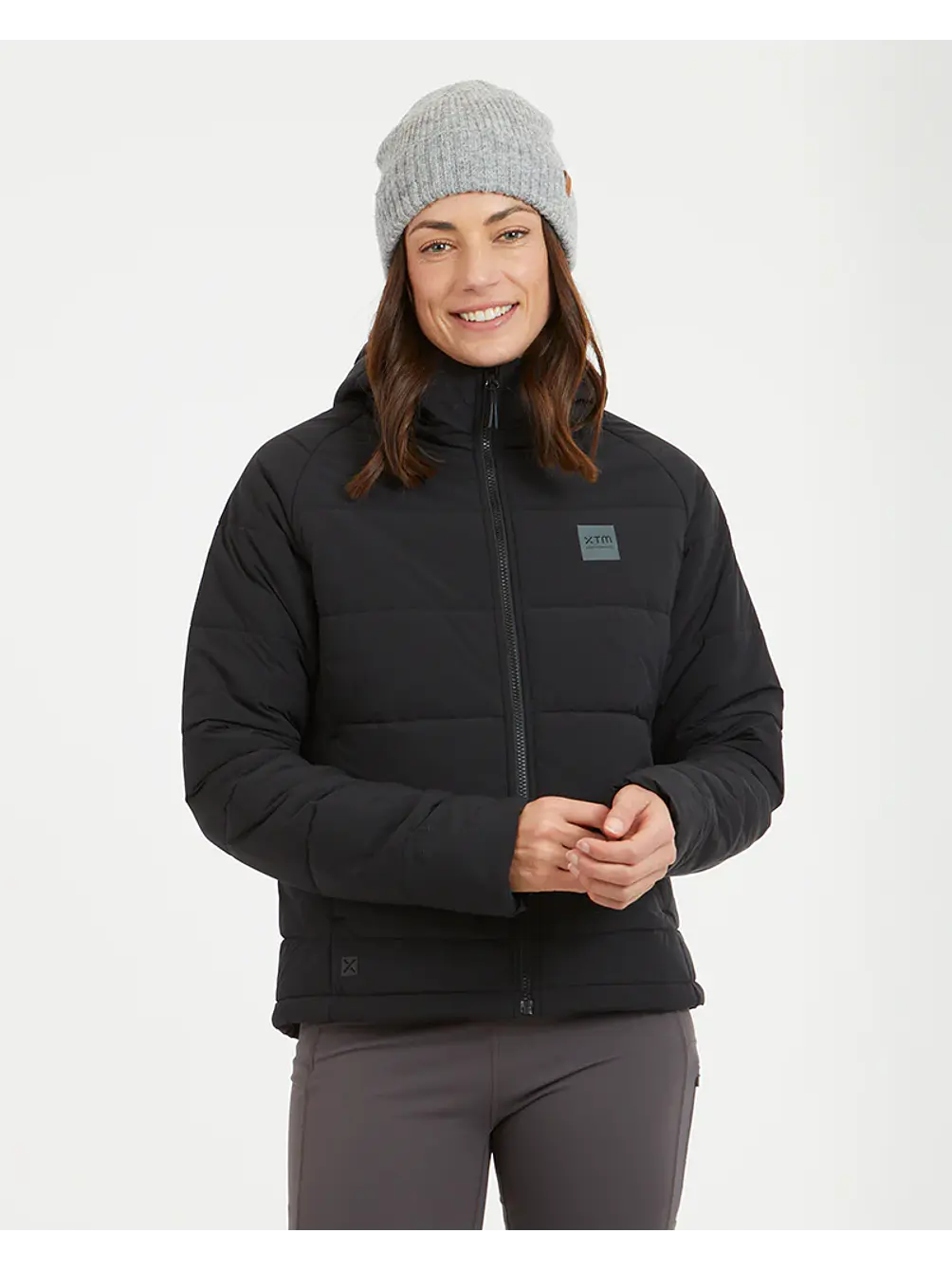 Chaqueta Mujer WOOLXLOFT Insulated Puffer Black XTM 1