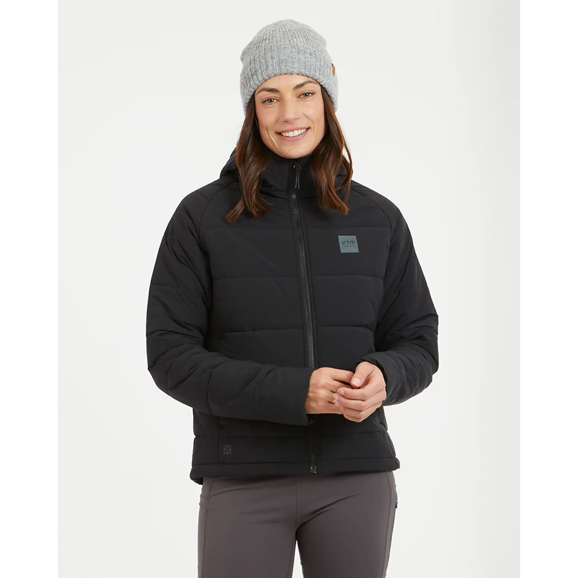 Chaqueta Mujer WOOLXLOFT Insulated Puffer Black XTM 1