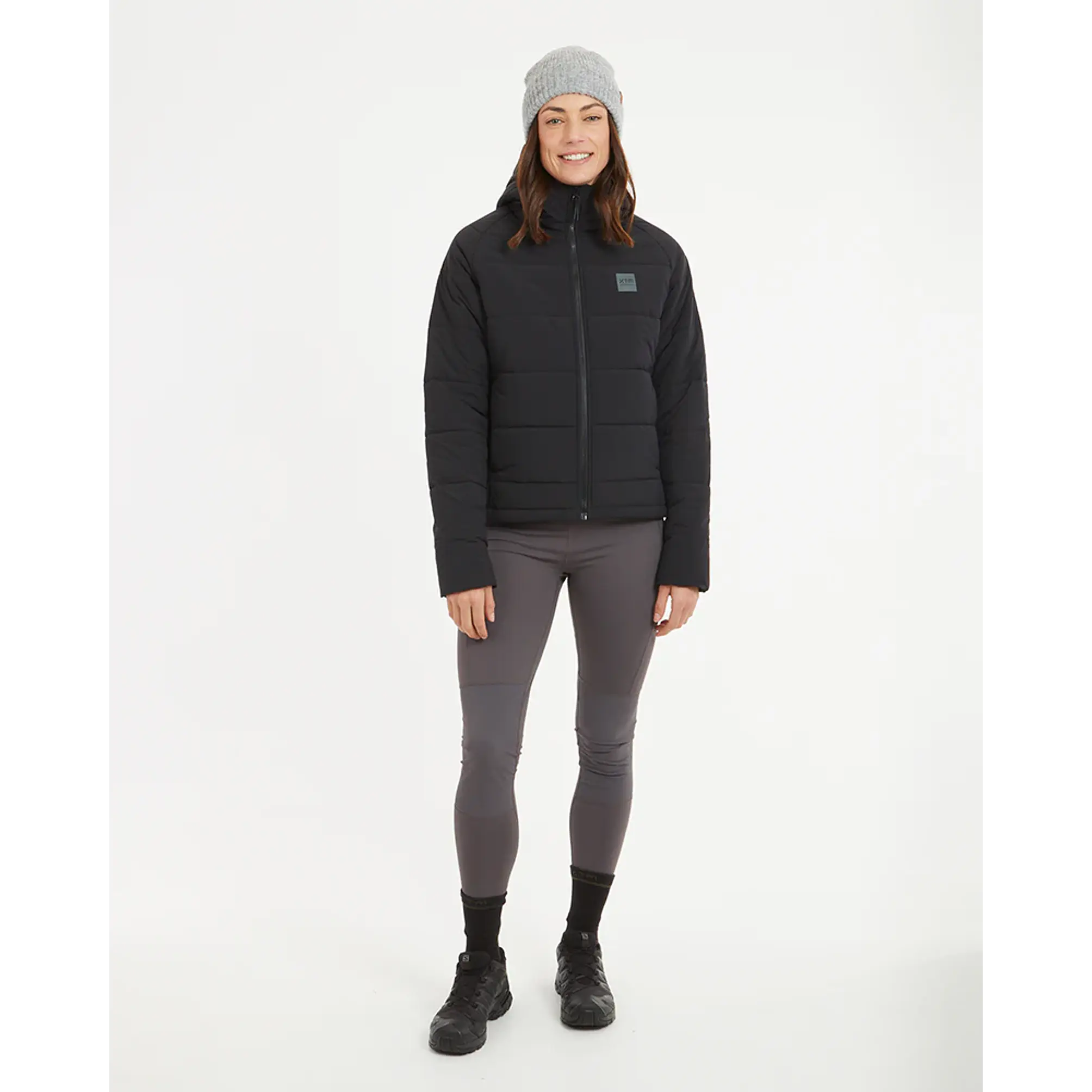 Chaqueta Mujer WOOLXLOFT Insulated Puffer Black XTM 8