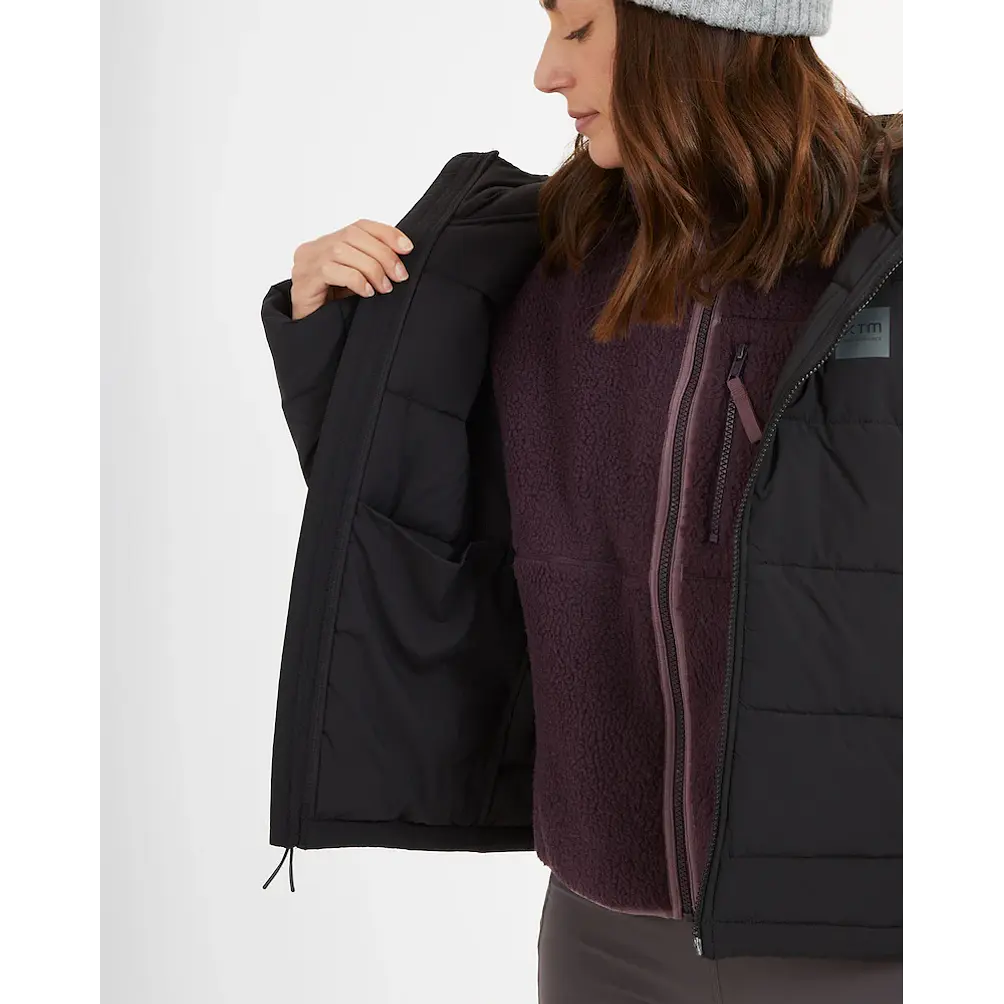 Chaqueta Mujer WOOLXLOFT Insulated Puffer Black XTM 9
