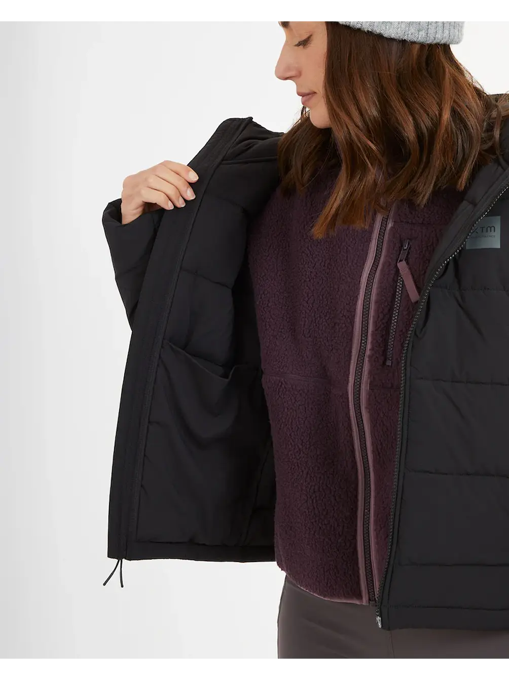 Chaqueta Mujer WOOLXLOFT Insulated Puffer Black XTM 9